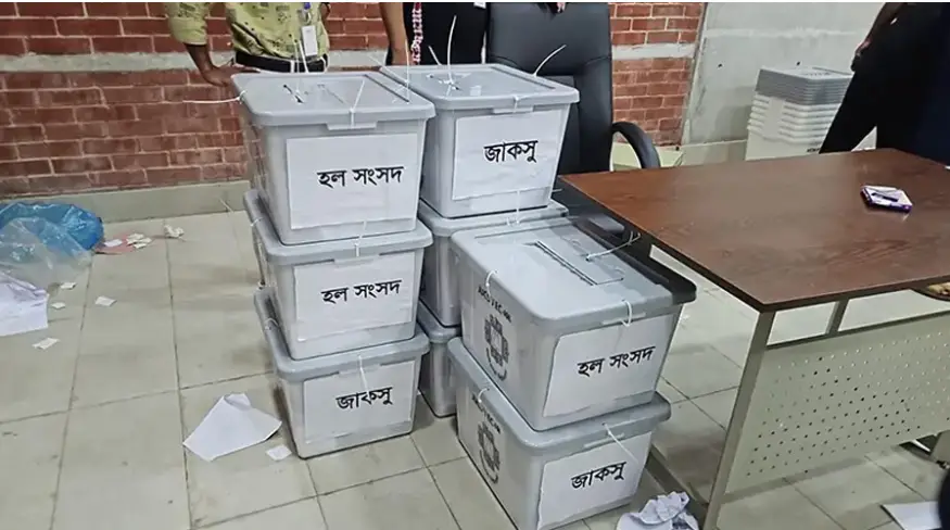 জাকসু নির্বাচন: ফলাফল আসছে আগামীকাল