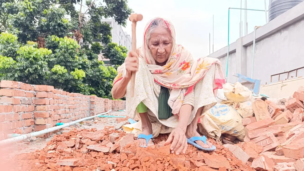 ‘আমি না খাইয়া থাকলেও কারো কাছে হাত পাতি না, শরম করে’