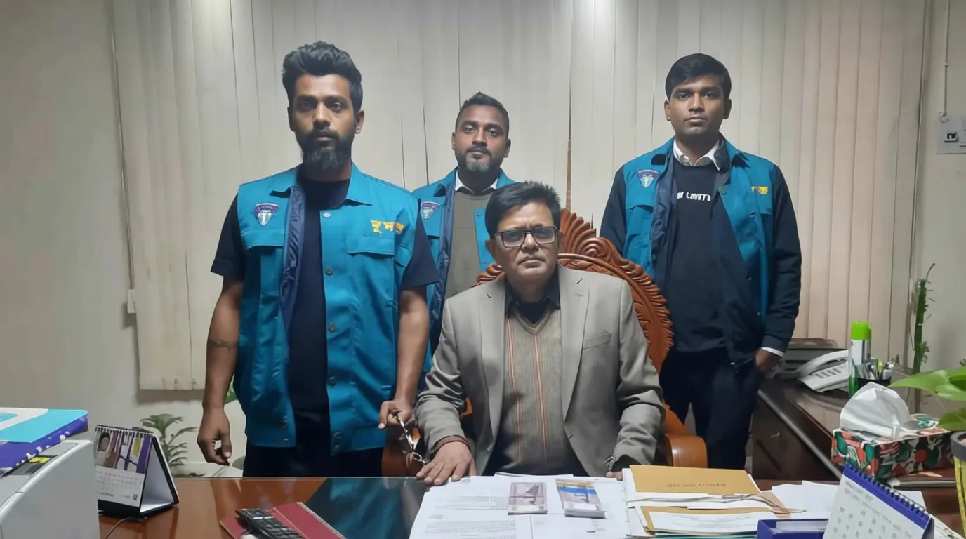 যশোরে ঘুষ গ্রহণের সময় প্রাথমিক শিক্ষা কর্মকর্তা আটক, ১ লাখ ২০ হাজার টাকা উদ্ধার