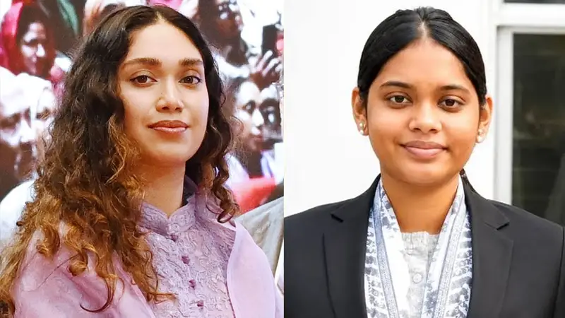 বার কাউন্সিলের এমসিকিউ পরীক্ষায় উত্তীর্ণ জাইমা রহমান ও অ্যাটর্নি জেনারেলের মেয়ে আদিবা রুহুল