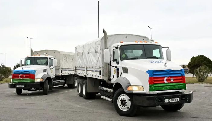 আজারবাইজান হয়ে ইরানে ১৩ টন মানবিক সহায়তা পাঠাল রাশিয়া