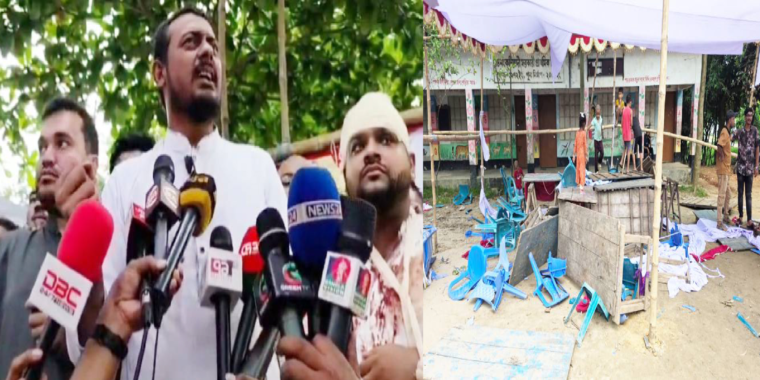 এনসিপির ফল উৎসবে হামলা-ভাঙচুরের অভিযোগ, তদন্ত ও বিচার দাবি নাসীরুদ্দীন পাটওয়ারীর