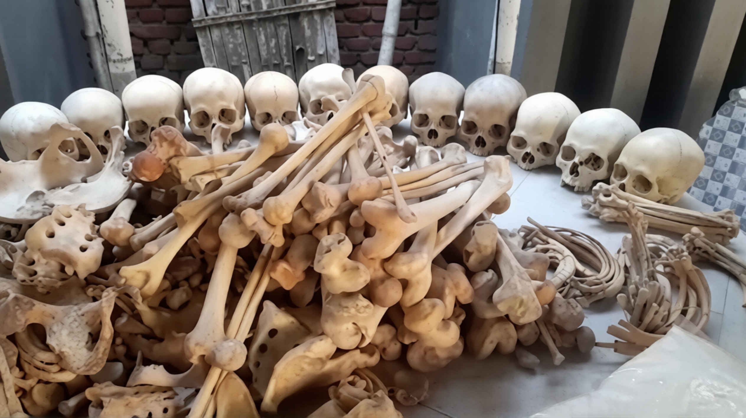 রাজধানীতে ৪৭টি মানুষের মাথার খুলি-কঙ্কাল উদ্ধার, গ্রেপ্তার ৪