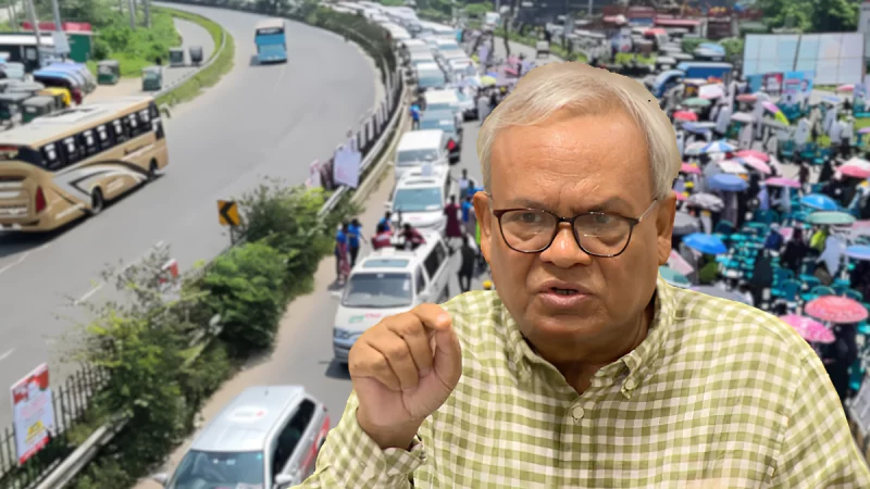 ১১ দলের লংমার্চে যমুনা সেতুতে কিছু গাড়ির টোল দেওয়া হয়নি: রিজভী