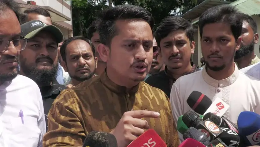 বিএনপিকে আওয়ামী লীগের সঙ্গে তুলনা করব না: সারজিস আলম