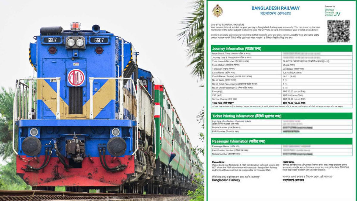 ঈদযাত্রায় ট্রেনের টিকিটে হুমড়ি খেয়ে পড়েছেন যাত্রীরা, ৩০ মিনিটে ১ কোটি ২৭ লাখ হিট