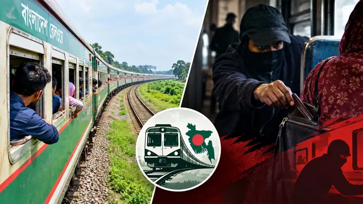 নিরাপদ ভ্রমণের ট্রেনেই বাড়ছে ছিনতাই-ডাকাতি