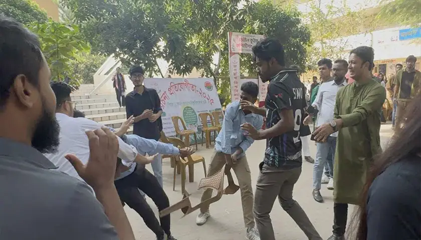জবিতে ছাত্রদলের দুই পক্ষের সংঘর্ষ, আহত ২
