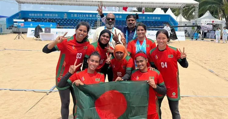 এশিয়ান বিচ গেমসে কাবাডিতে থাইল্যান্ডকে হারিয়ে শুভ সূচনা বাংলাদেশের